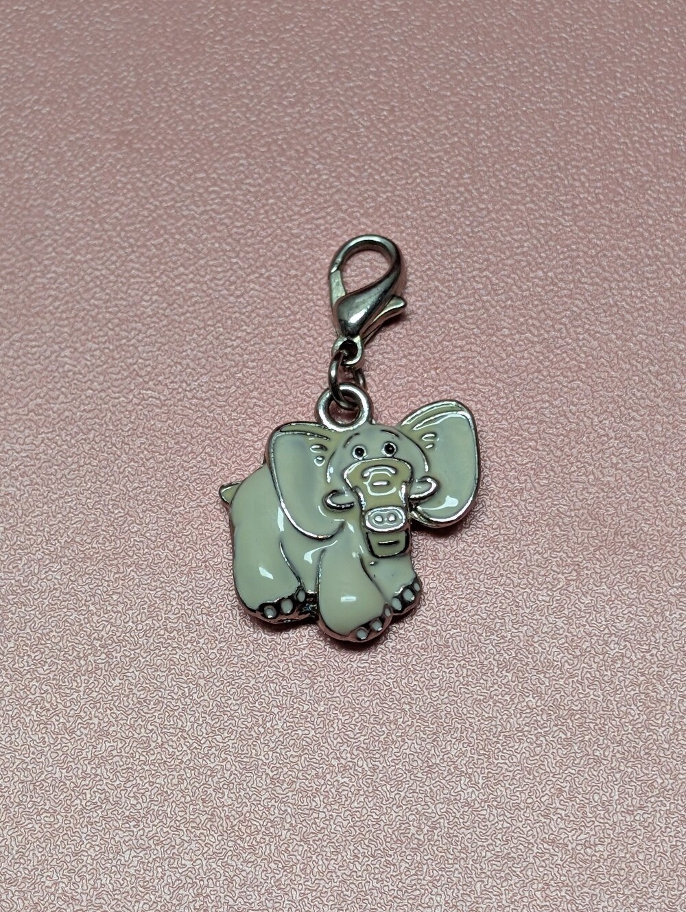 Webkinz Elephant Enamel Charm Y2K Vintage Collectible GANZ